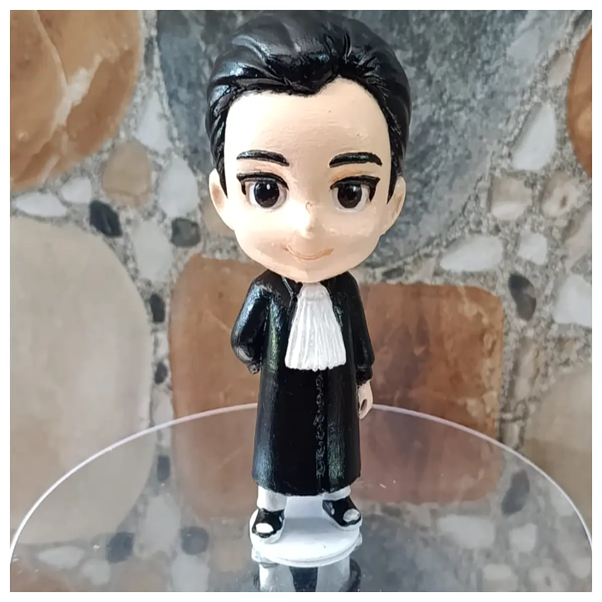 cute chibi style figurine collectible anime character doll mini toy kids