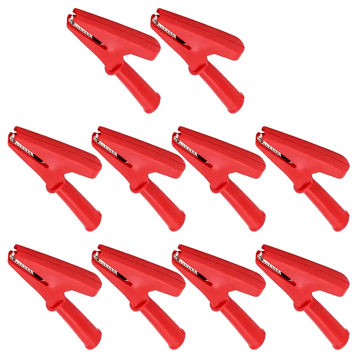 Insulated Safety Clip, 10 Pieces, Electrical Test, Corr