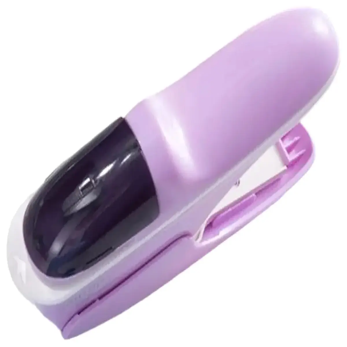Stapler Without Needles, 8 Sheets, Purple Color
