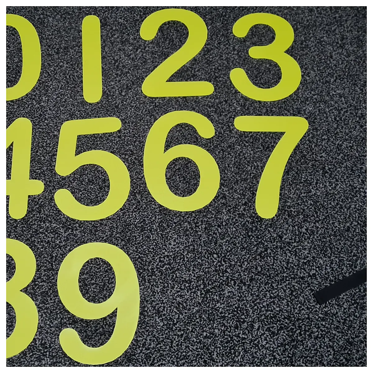 large font numbers for classroom giant digit cutouts for party decor oversized numerical wall art big bold numerals for school projects