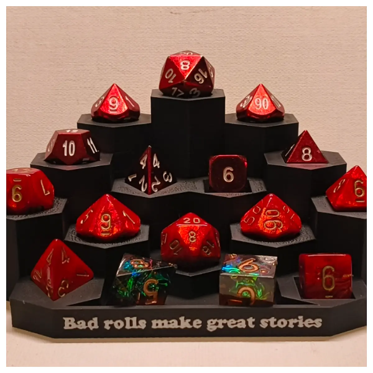 dice tray holder for 2 sets poker night accessories board game organizer table protector