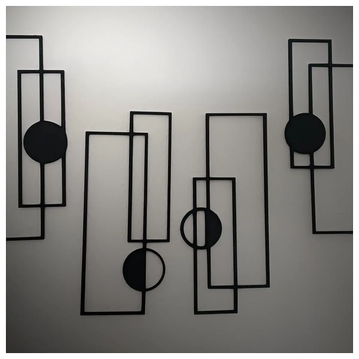 modern abstract canvas wall art for living room contemporary minimalist poster prints large scale geometric decor luxury home accent pieces trendy gal