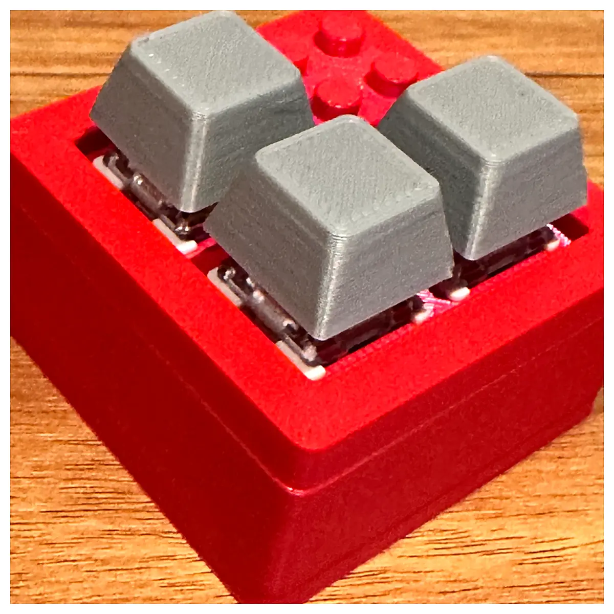custom mechanical keyboard macro pad print stl file parametric layout generator open source diy programmable keypad