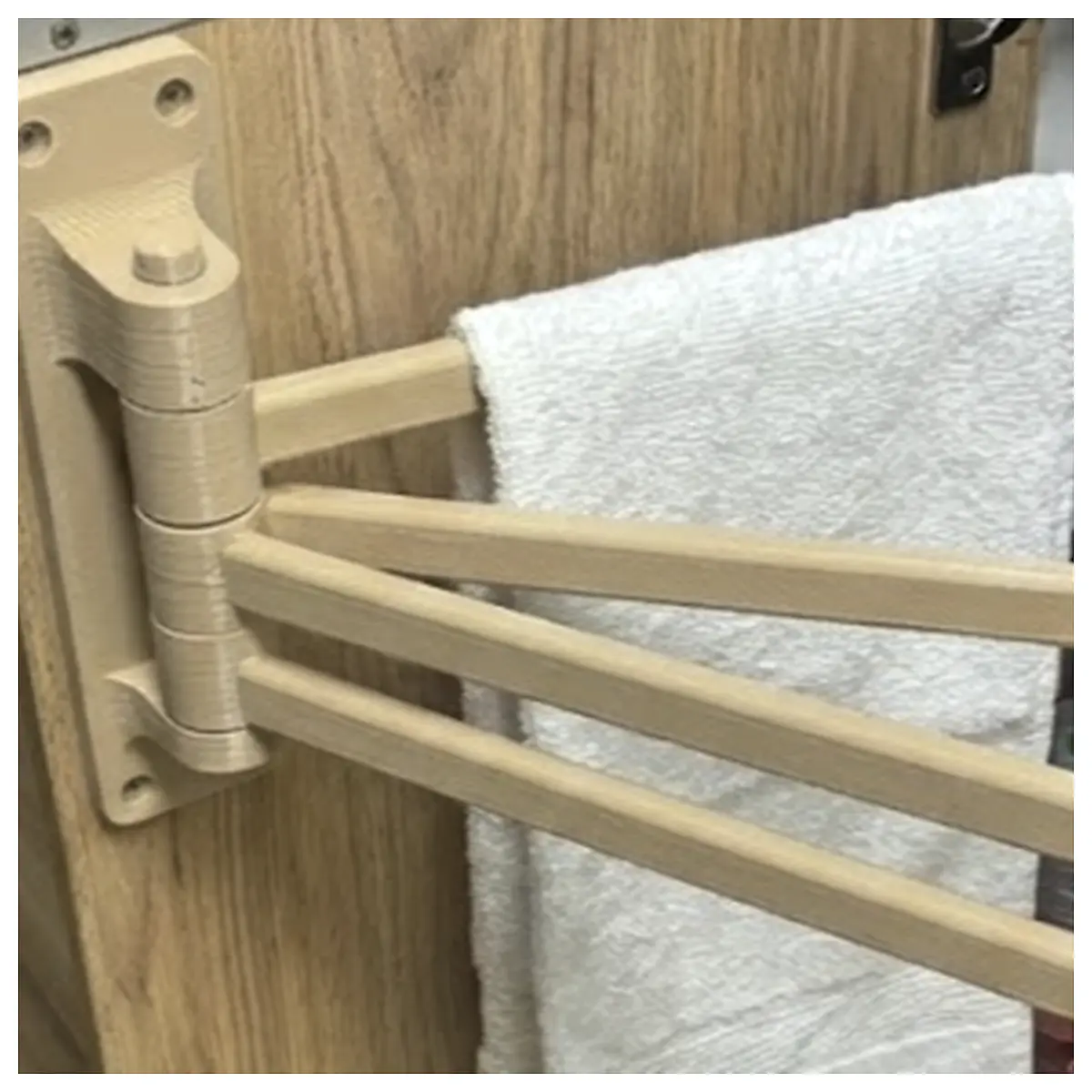 bathroom towel holder wall mounted modern design stainless steel bar hooks for robes washcloths space saving organizer