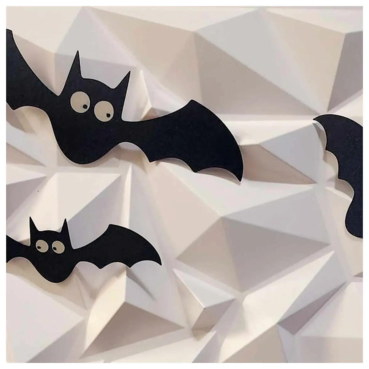 funny crooked eye bat costume for adults halloween party accessories spooky vampire wings