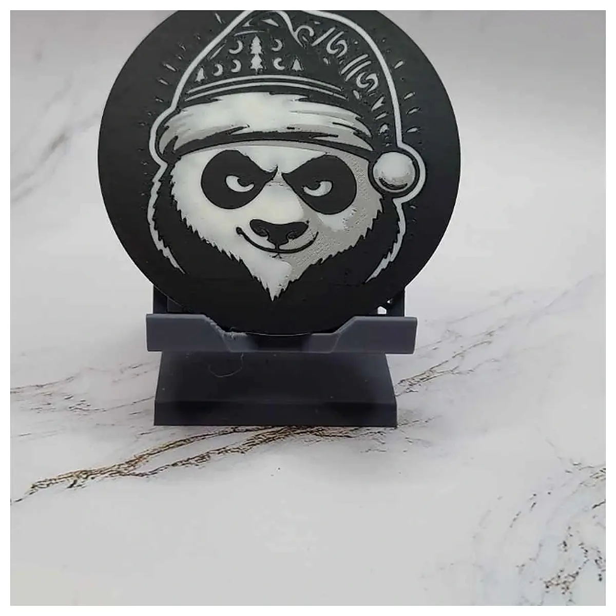 kung fu panda christmas decor black white festive holiday home decoration party supplies