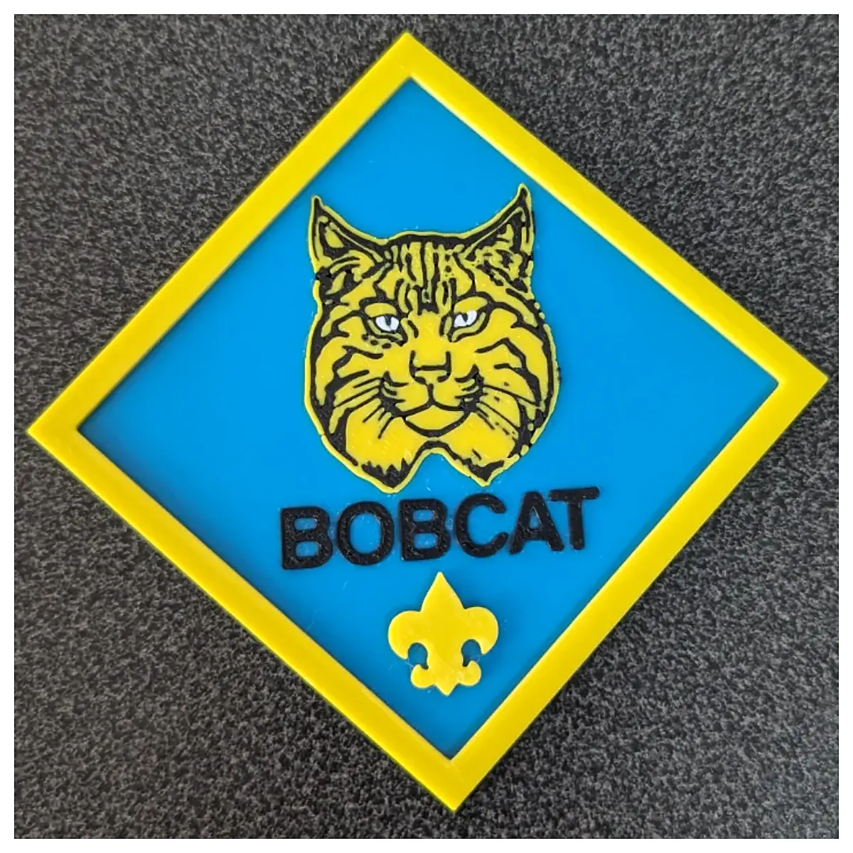vintage cub scout badge retired rank patch boy scout uniform accessory collectible