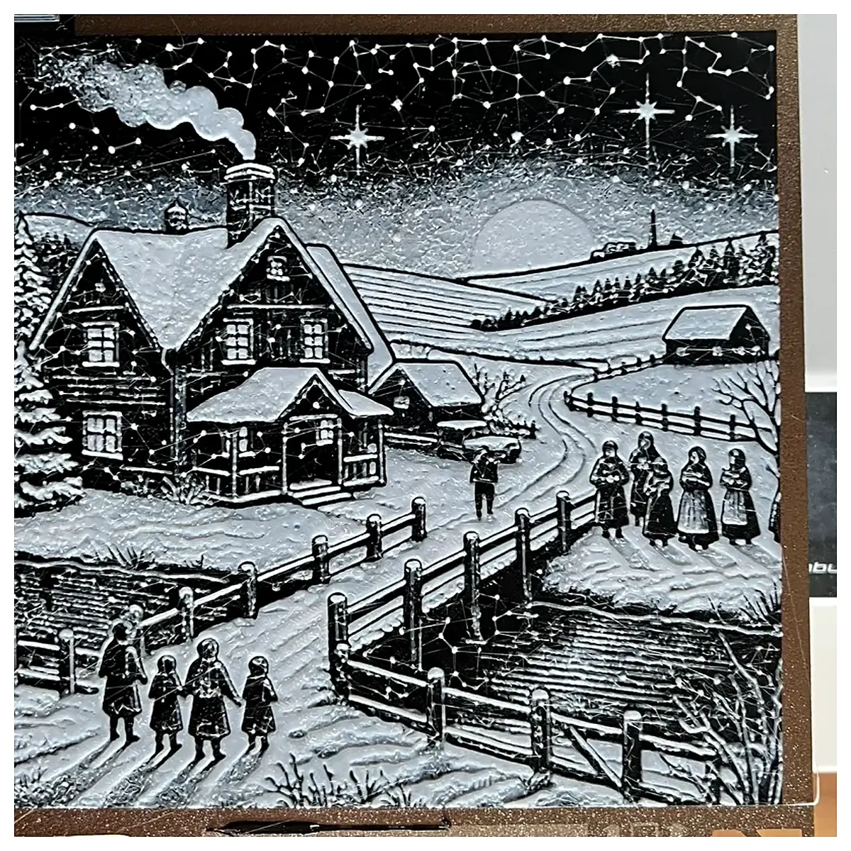 christmas poster gift ideas holiday decor printable wall art xmas present for family