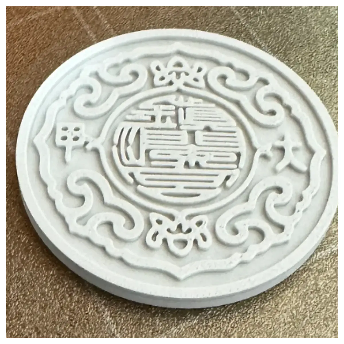 dajia mazu temple souvenir coaster religious gift home decor religious items