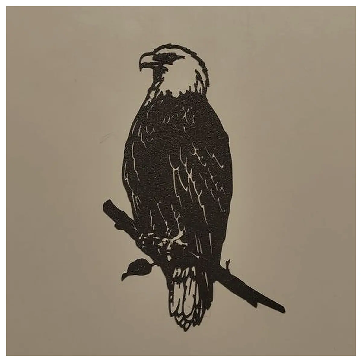 eagle wall decor mounted metal art home office rustic vintage hunting cabin lodge accent piece wildlife sculpture gift