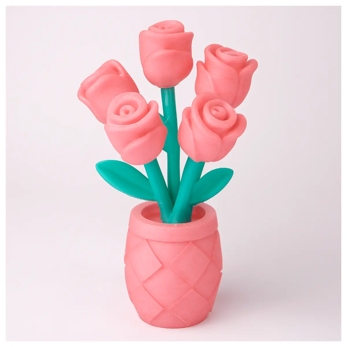 cute rose bud sculpture whimsical floral art decor romantic home ornament delicate flower statue aesthetic room decor gift for her