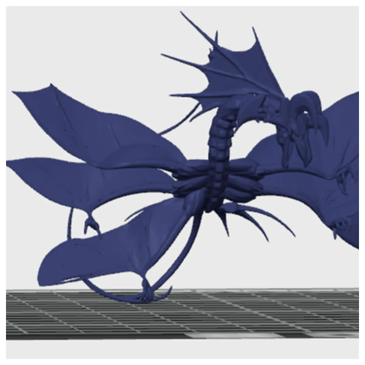 leviathan dragon 17 collectible figure rare fantasy creature statue dark fantasy decor gaming room monster collector gift detailed resin sculpture