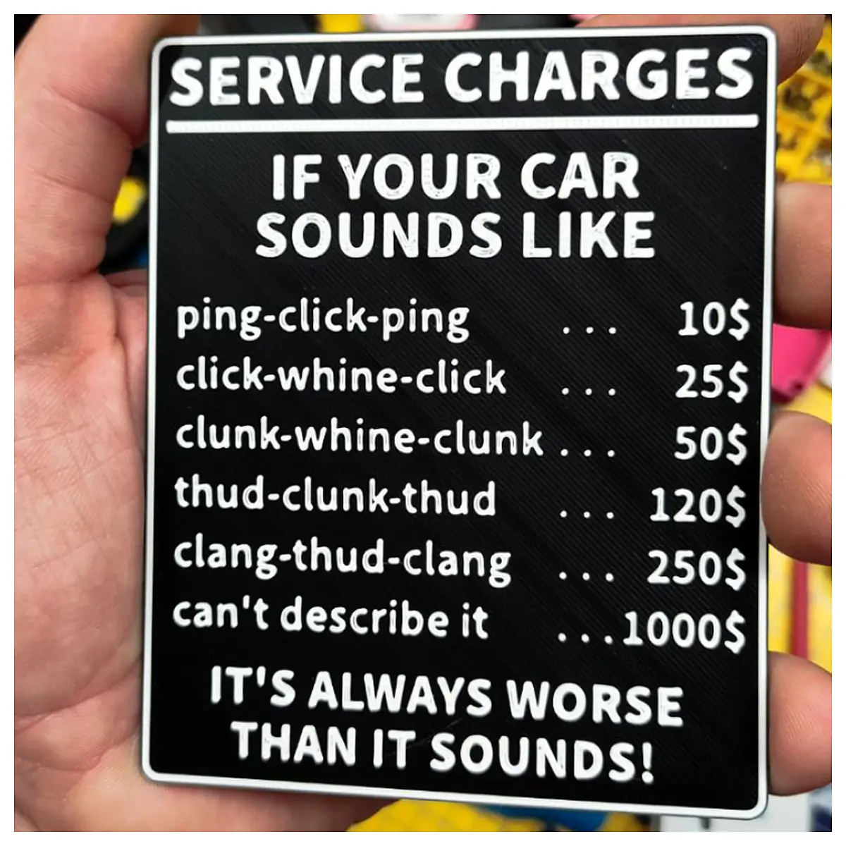 car noise repair cost estimate fix rattling engine sound price auto diagnostic fee for unusual noises vehicle loud exhaust fix cost