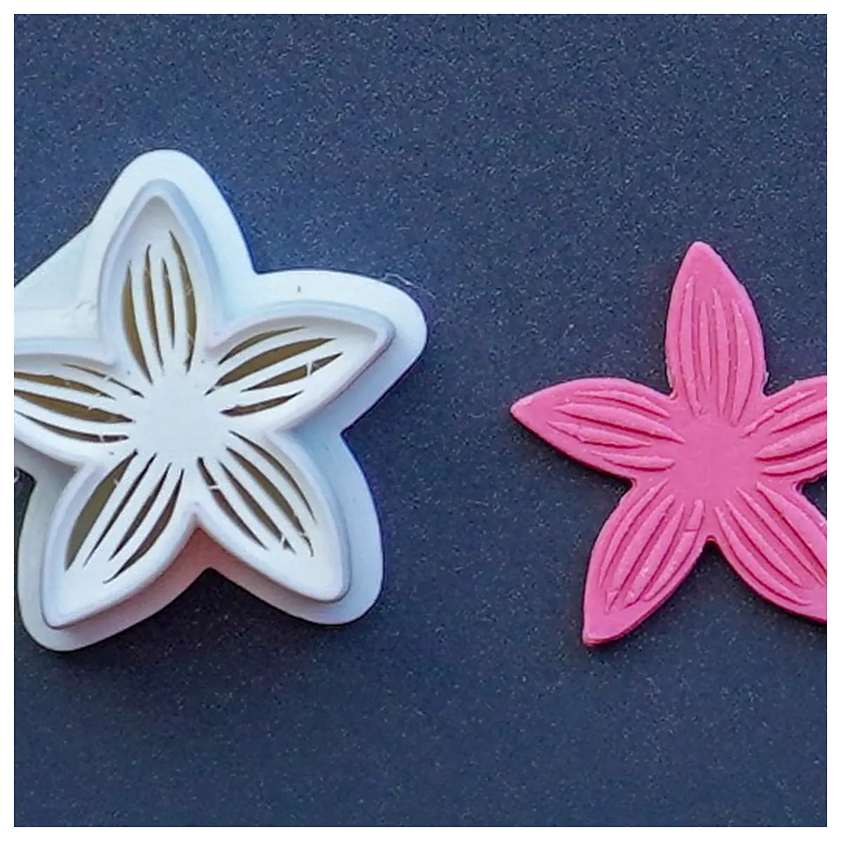 flower polymer clay mold jewelry making diy earring necklace pendant crafting tools resin silicone impression
