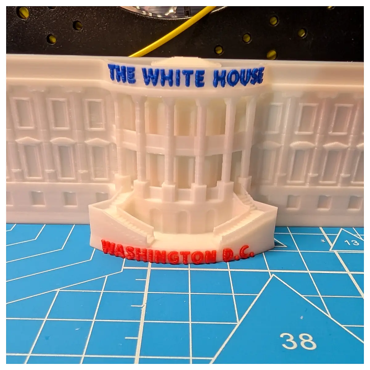 white house fridge magnet souvenir gift travel decor kitchen wall art collectible souvenir