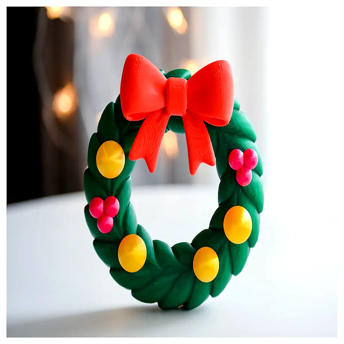 Christmas Wreath Decoration Festive Christmas Tree Ornament Christmas Wreath Accessories Holiday Decor