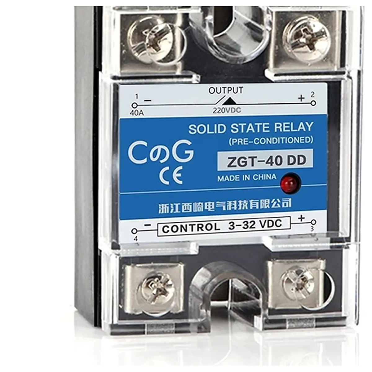 SSR 10DD 25DD 40DD 200A 600A Single Phase DC Control Heat Sink Solid State Relay 3 32VDC to 220VDC 600V 10A 25A 40A DD 25DD 220V