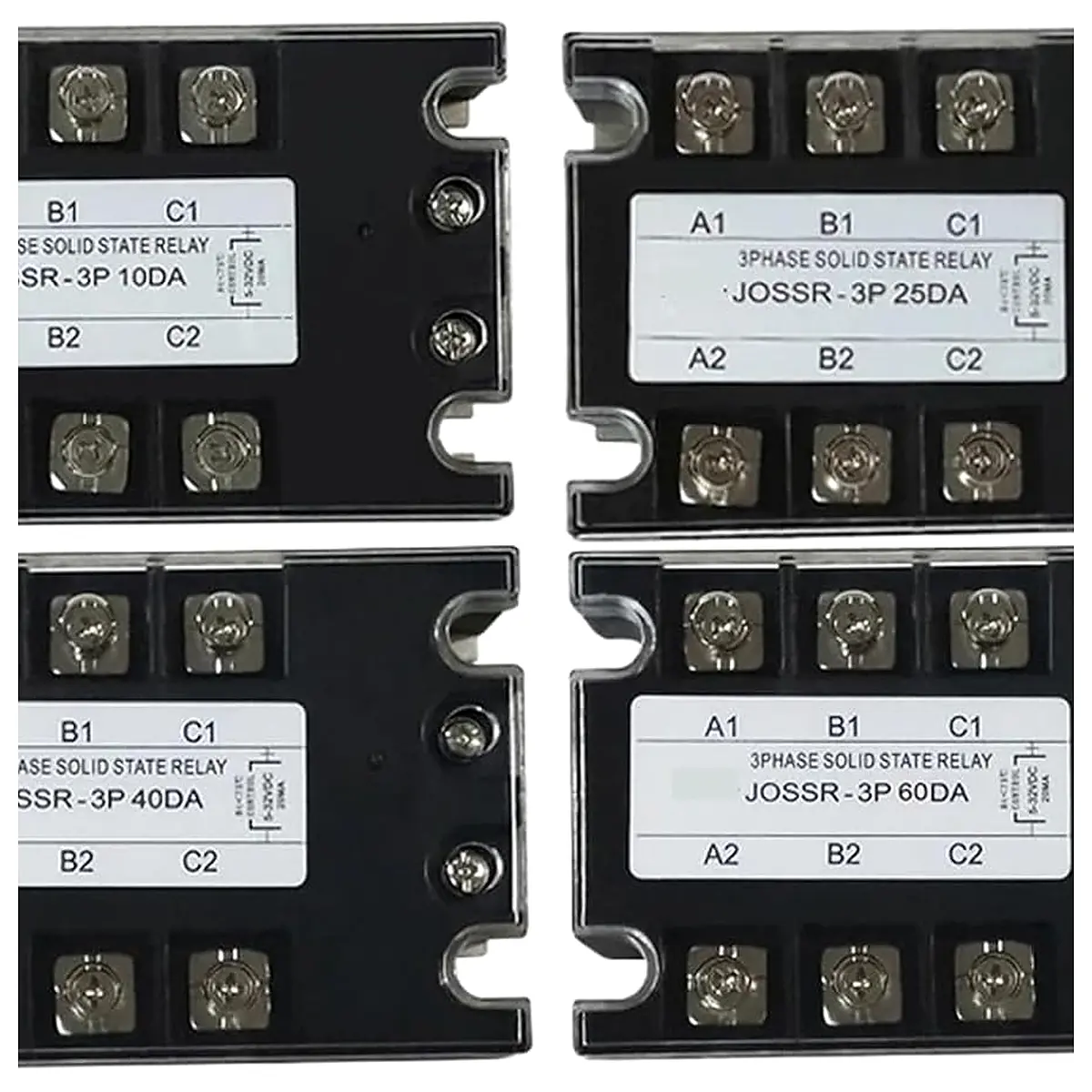 SSR 10DA 25DA 40DA 60DA DC Control AC Three Phase Solid State Relay SSR 3 10DA