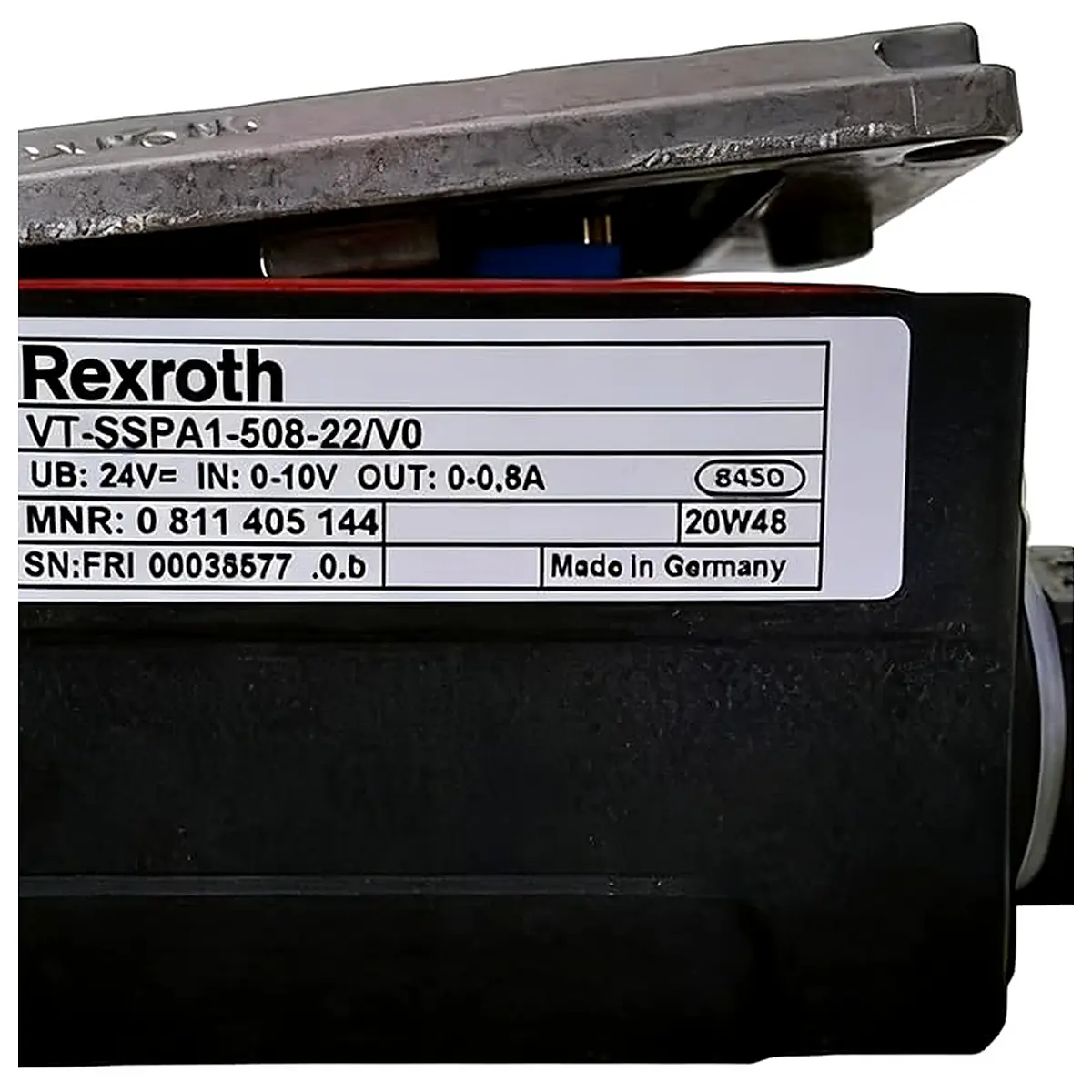 Rexroth 0811405144 Proportional Valve Amplifier VT SSPA1 508 20 V0