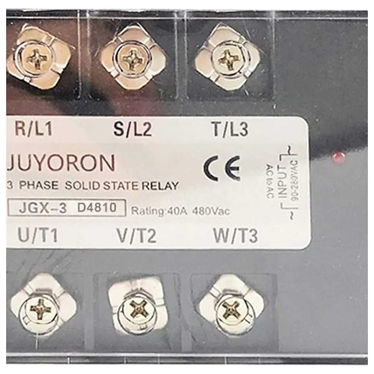 3 Phase 10A 25A 40A DA 60A 80A 100A 150 200A Three SSR 3 32V DC Control 24 480V AC Solid State Relay DC AC 80DA