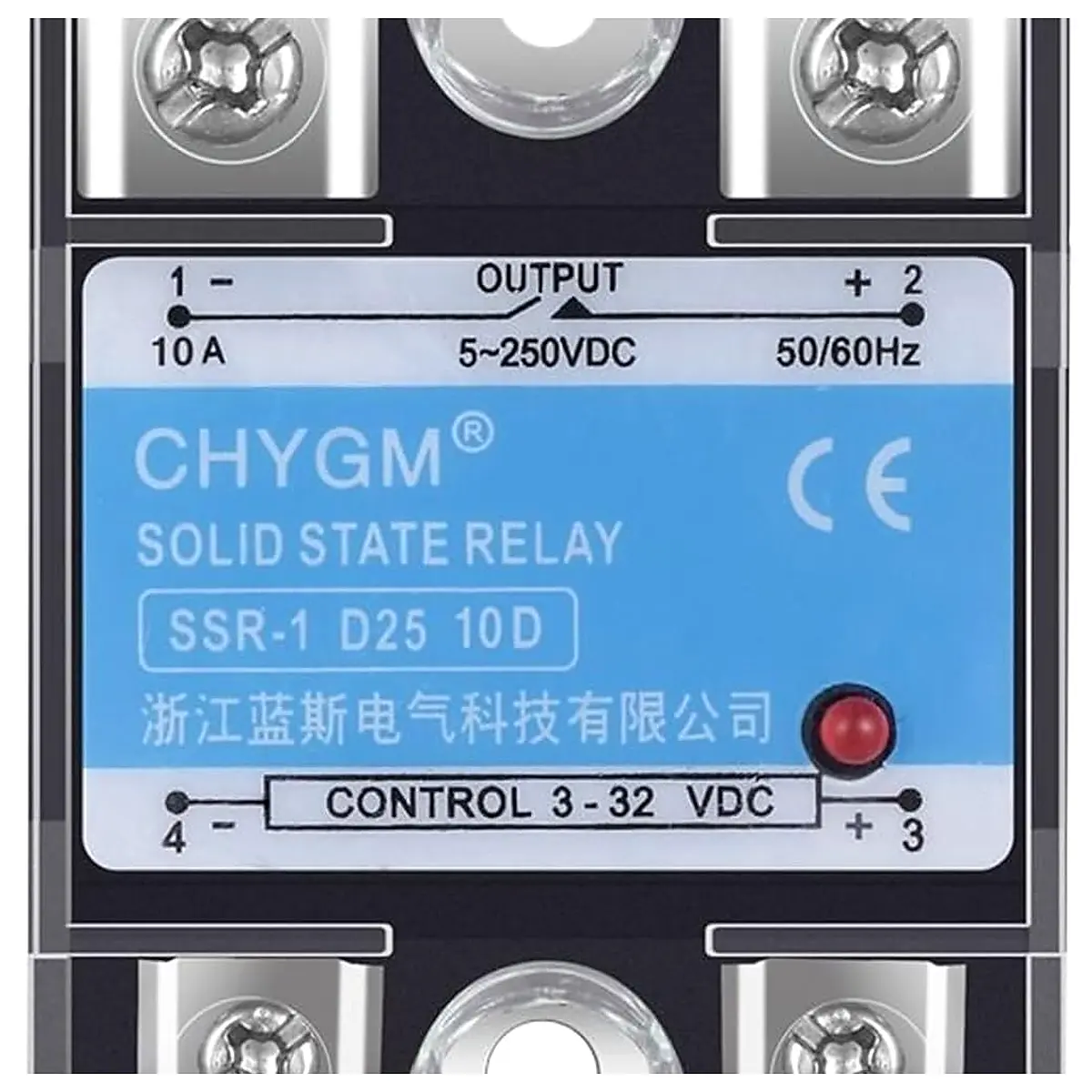 SSR 10DD 25DD 40DD 50DD 60DD 75DD 80DD 90DD DC Control DC SSR Single Phase Solid State Relay 5 220VDC 3 32VDC Solid State Relay SSR 50DD