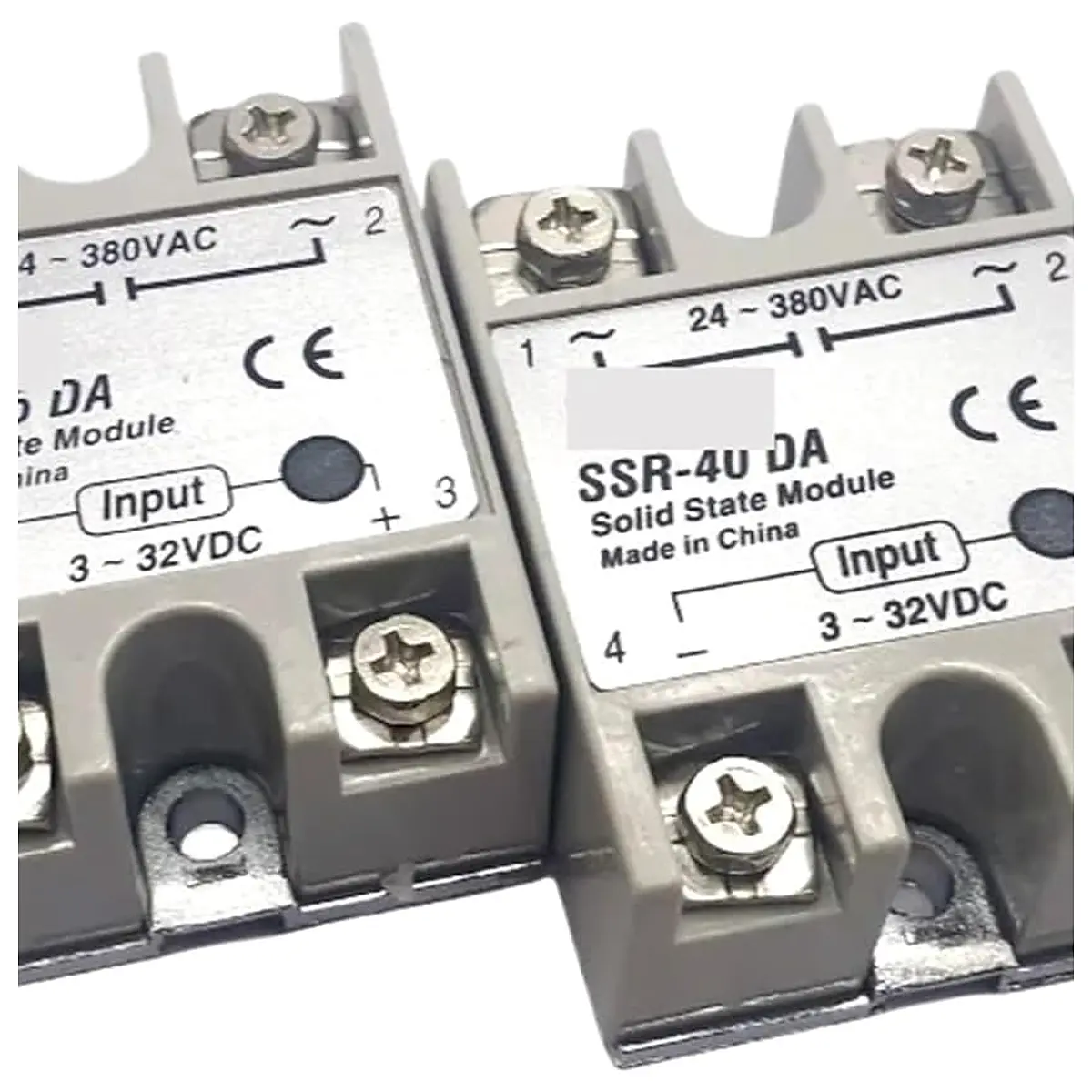 Solid State Relay 10A 25A 40A Single Phase Module 3 32V Input DC 24 380V AC Output SSR 10DA SSR 25DA SSR 40DA AA AC AC ,10A