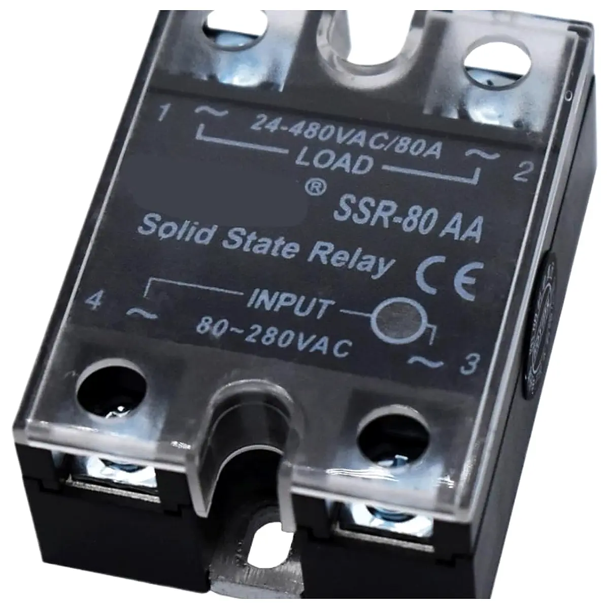 SSR AC Control AC 110V 220V Input 24V 480V Load 10A 40A 100A 120A High Current Solid State Relay 220V AC SSR 60AA 60A
