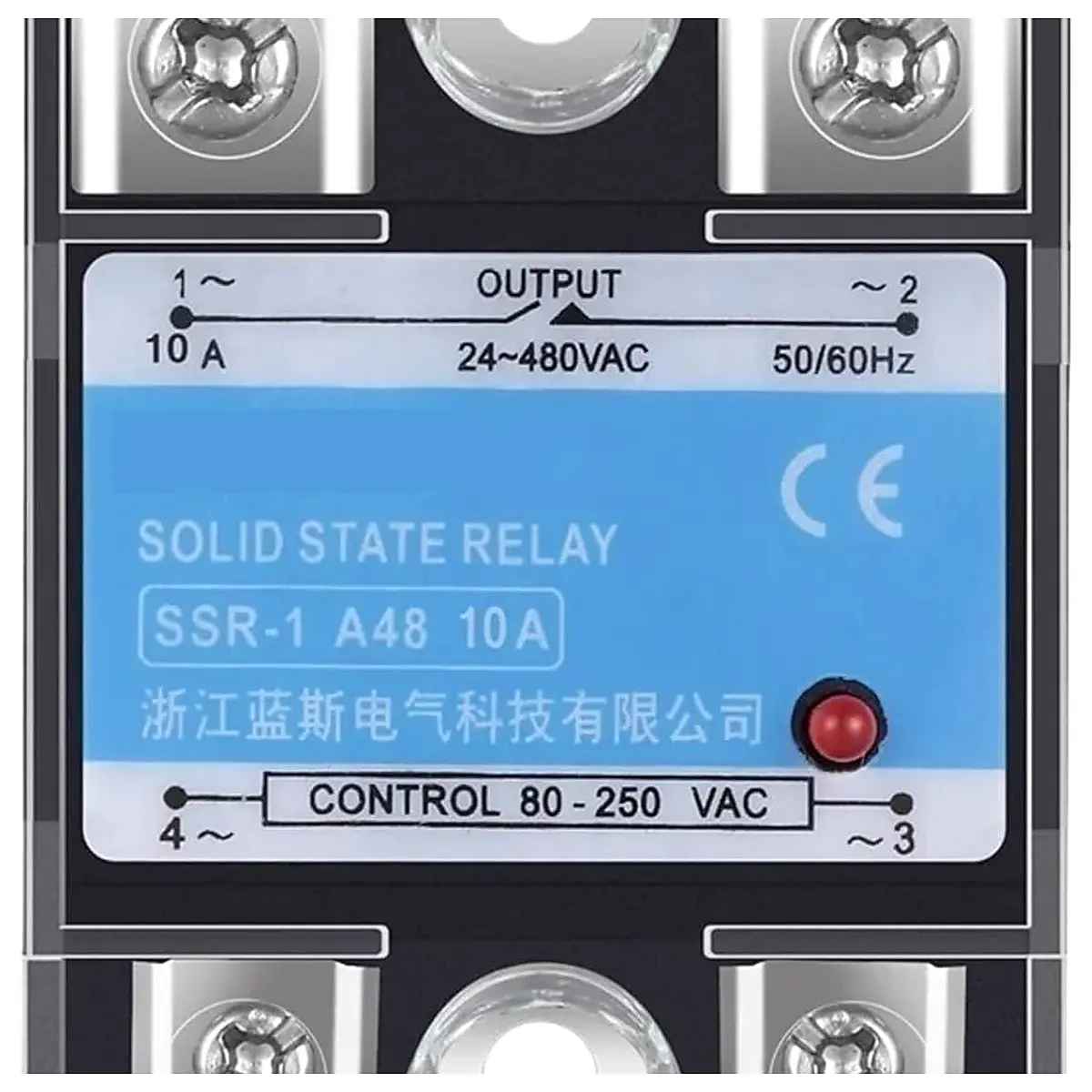 2pcs SSR 25AA 40AA 60AA 80AA 100AA 120AA 150AA AC Control AC SSR Single Phase Solid State Relay 24 480VAC 70 280VAC Solid State Relay SSR 120AA