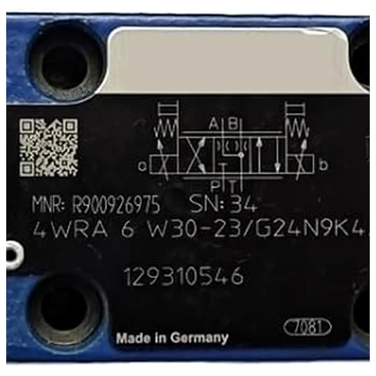 Proportional Directional Valve R900926975 4WRA6W30 2X G24N9K4 V 589
