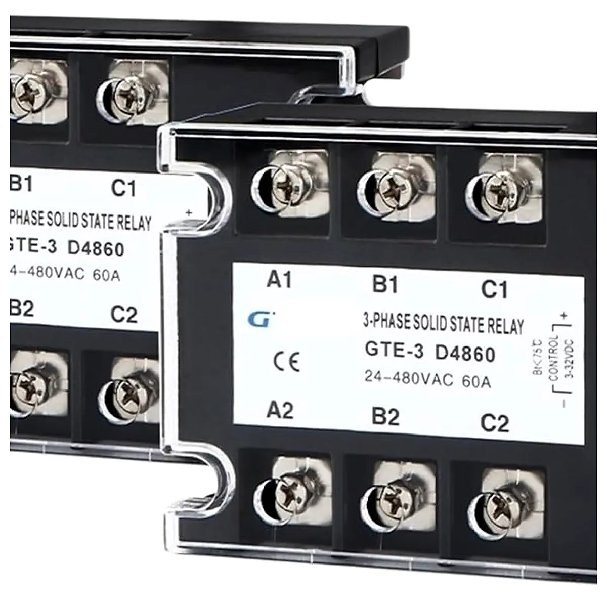 Three Phase Solid State Relay DC Control AC AC Control AC 10A25A 40A 60A 80A 100A 120A 150A 200A 380V AC Solid State Relay AC Control AC, 25A