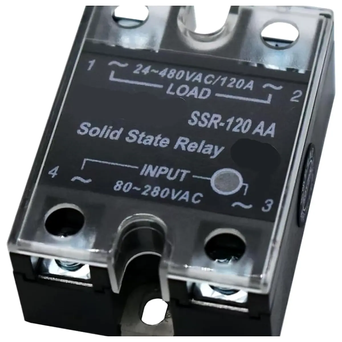 AC Control 110V 220V Input 24V 480V Load 10A 40A 100A 120A High Current Solid State Relay 220V 1Pcs SSR 80AA 80A