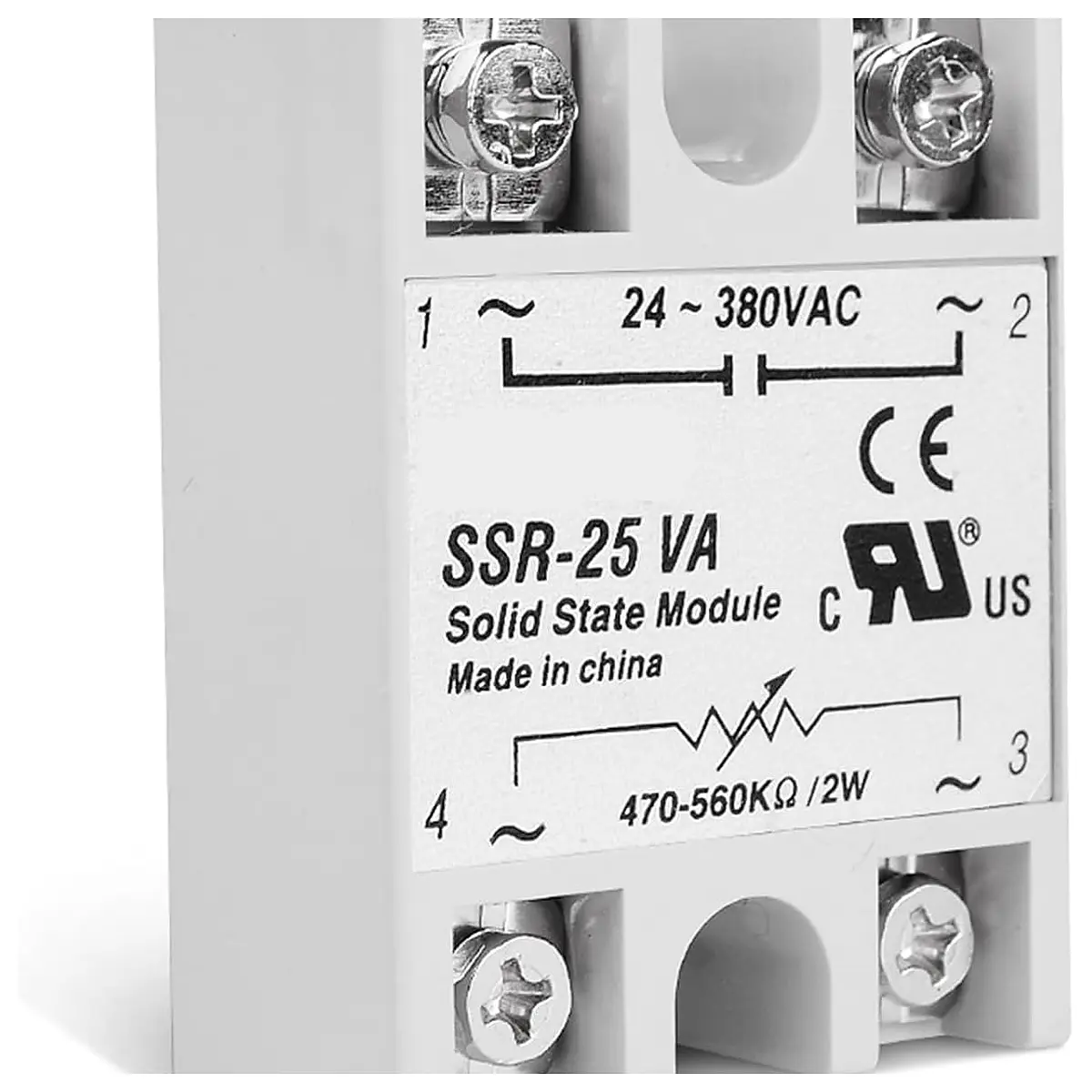 SSR 10VA 25VA 40VA Solid State Relay Power 1Pcs SSR 25VA