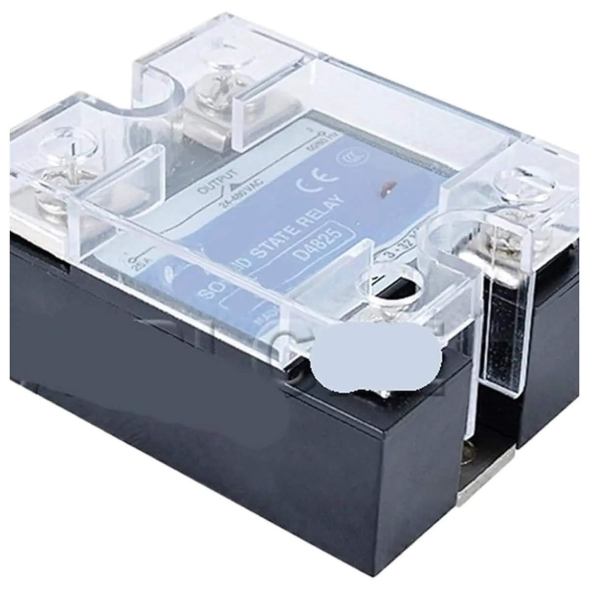 MGR 1 D4825 SSR 25DA Solid State Relay Single Phase Semiconductor Relay Input 3 32V DC Output 24 480V DC Control AC L