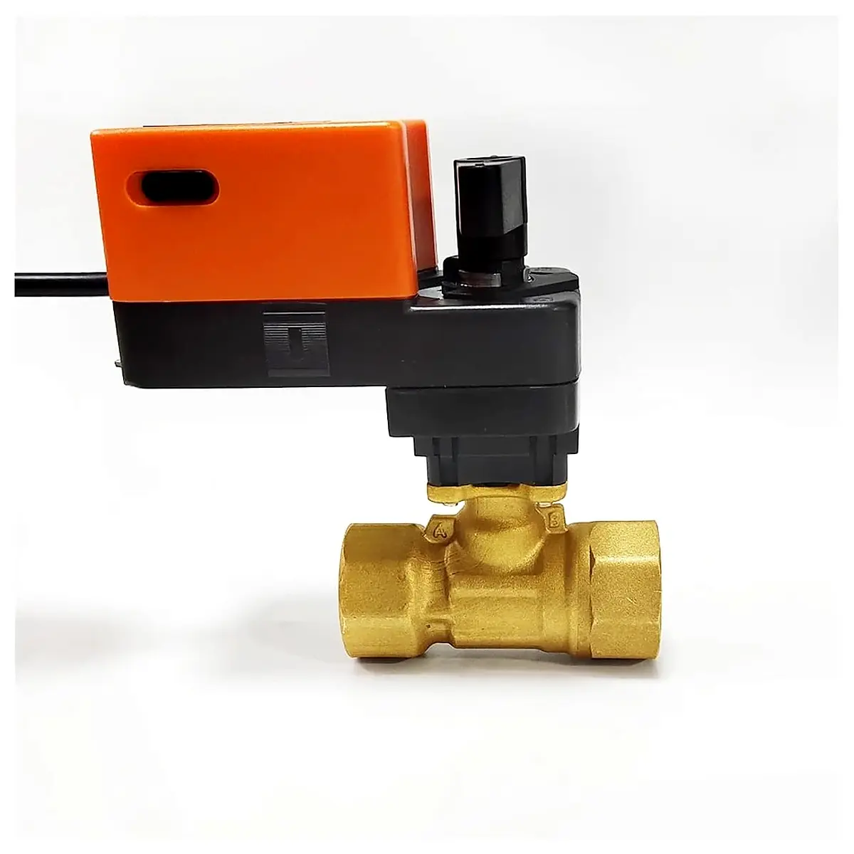 1 Modulating Valve AC DC24V 0 10V for Flow Regulation or on Off proportion Control Water Valve Used for Flow Adjustment 4 20mA