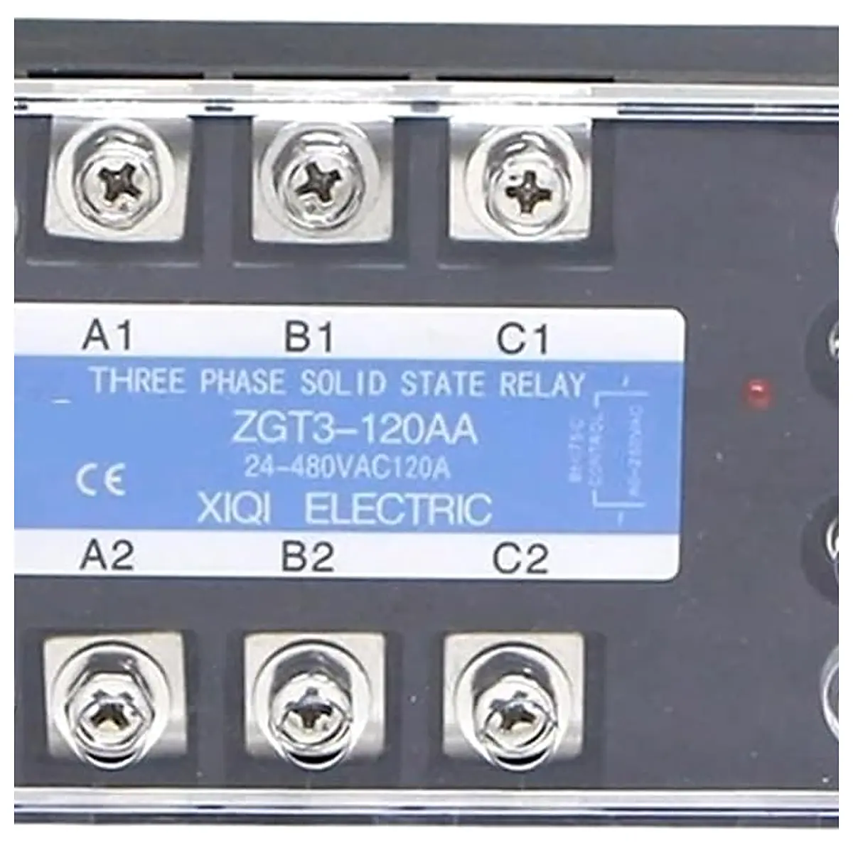120A 150A 200A AA Three Phase SSR AC Control AC Heat Sink Solid State Relay SSR AC to AC 3 Phase Solid State Relay for 120 200A XL