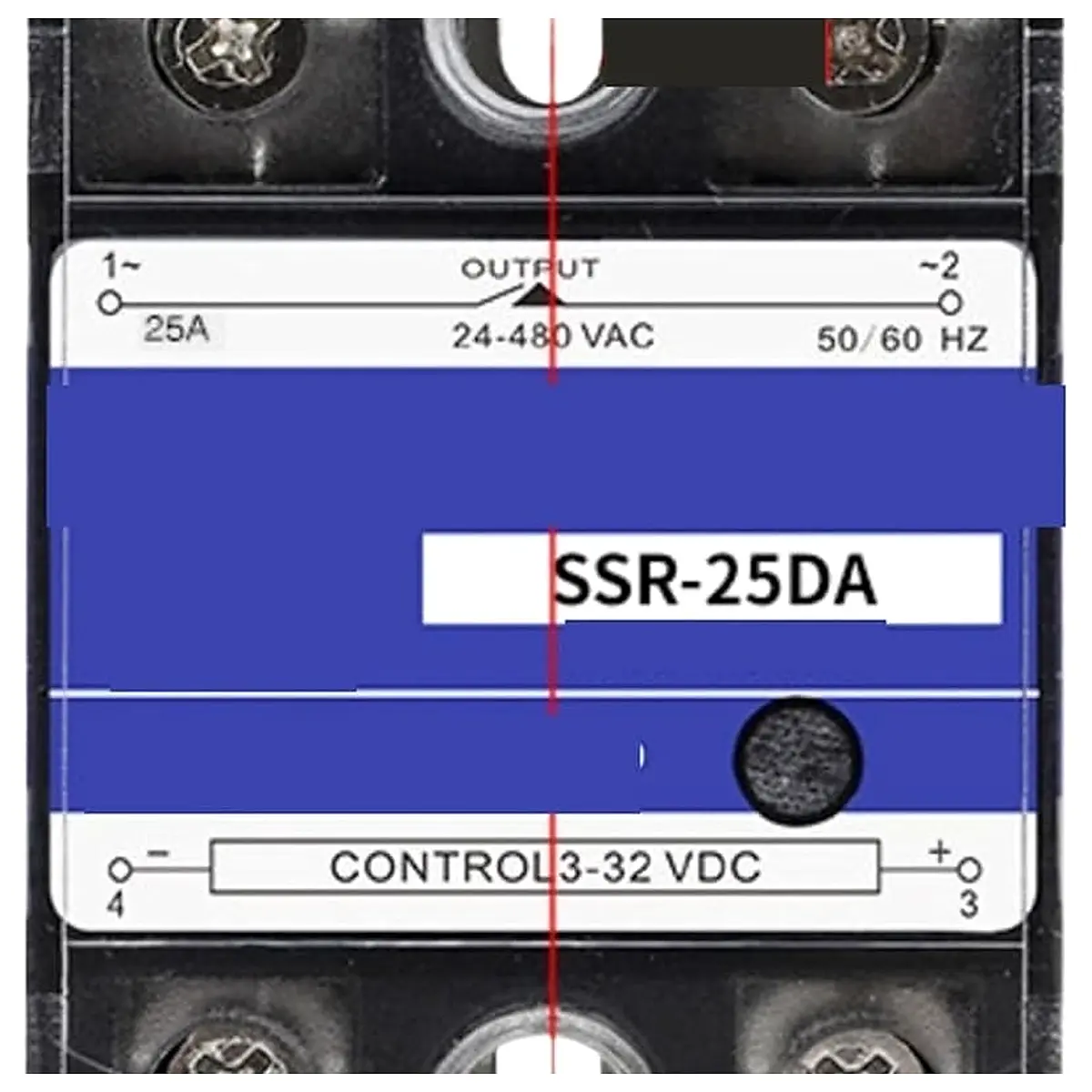 Single Phase Solid State Relay DC Control AC 24V 220V SSR 25DA 10A 40A 60A SSR 100DD 100A