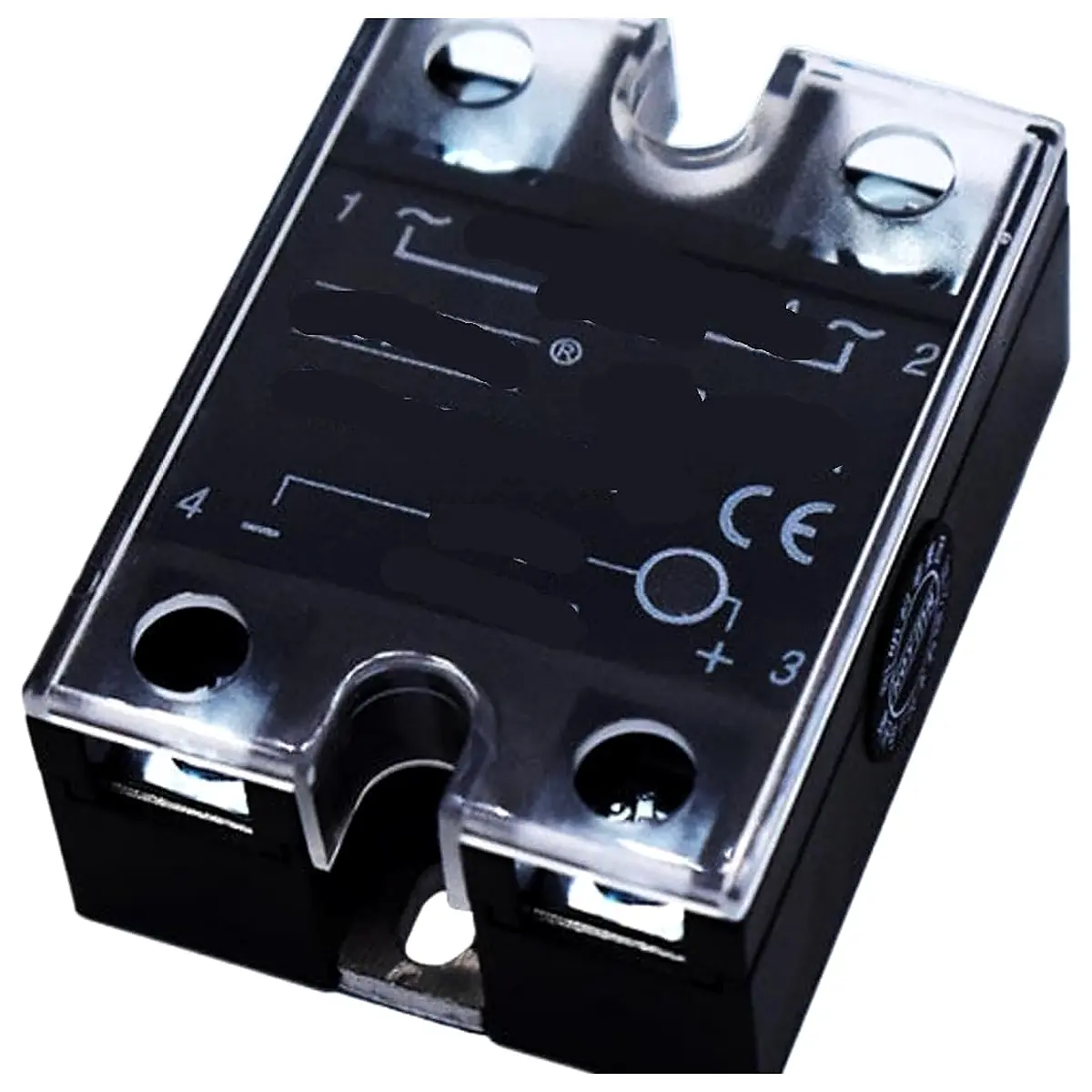 Single Phase SSR Solid State Relay 10 25 40 50 60 80 100A DC Controlled AC DA SSR 80DA 80A DC to AC