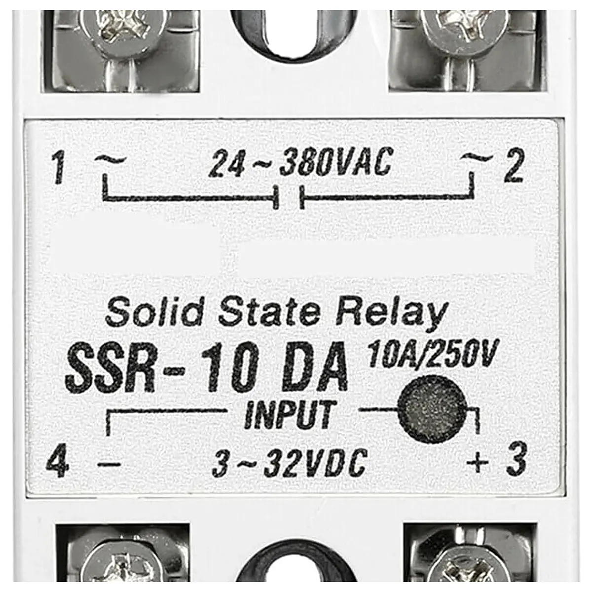 SSR 10DA SSR 25DA SSR 40DA 10A 25A 40A Actually 3 32V DC to 24 380V AC SSR 10DA 25DA 40DA Solid State Relay 1Pcs SSR 10DA