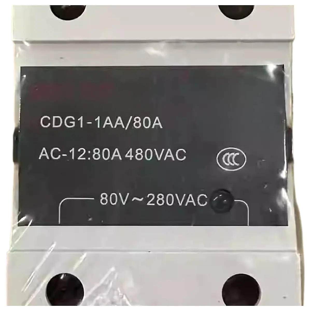 Solid State Relay CDG1 DA AA DD Single Phase 24V DC Controlled AC 40A CDG1 1AA 80A AC