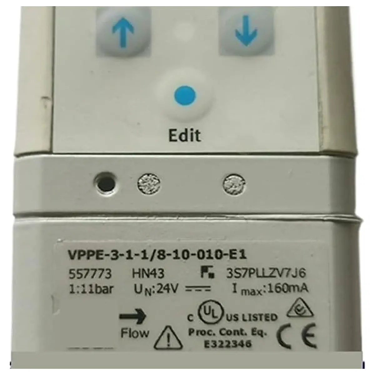 VPPE 3 1 1 8 10 010 E1 557773 Proportional Pressure Valve
