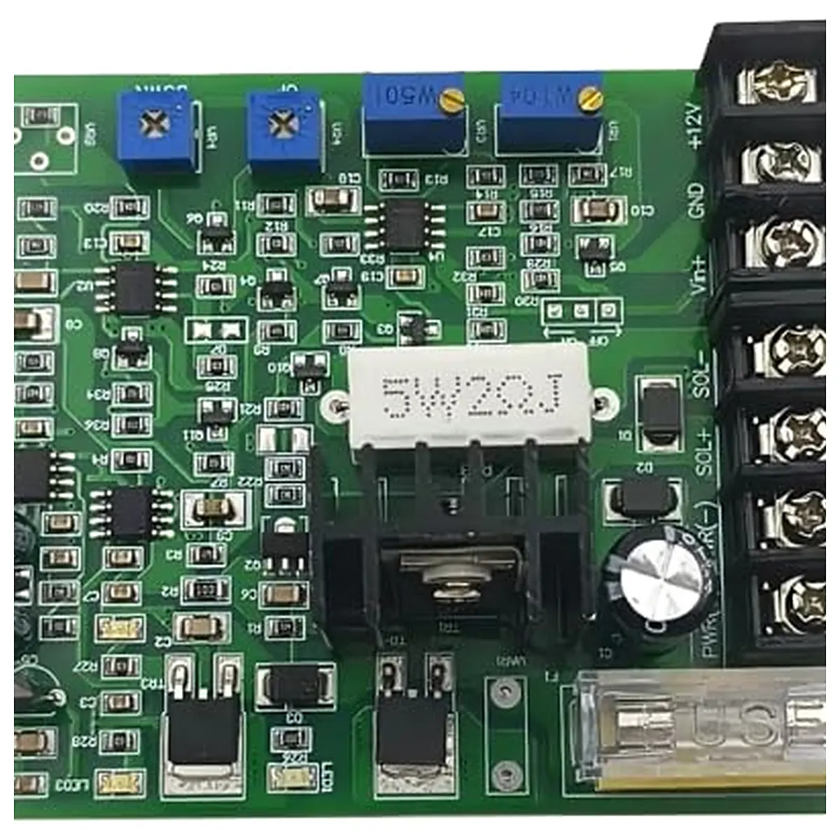 Compatible with PF DC 24 Proportional Valve Amplifier Board, Dual Electromagnetic Controller, Direct Single Power Supply