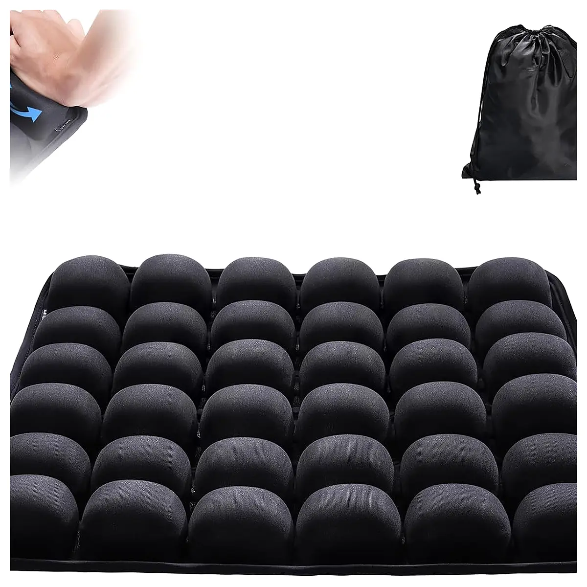 Inflatable Airplane Seat Cushion, Foldable Travel Seat Cushion