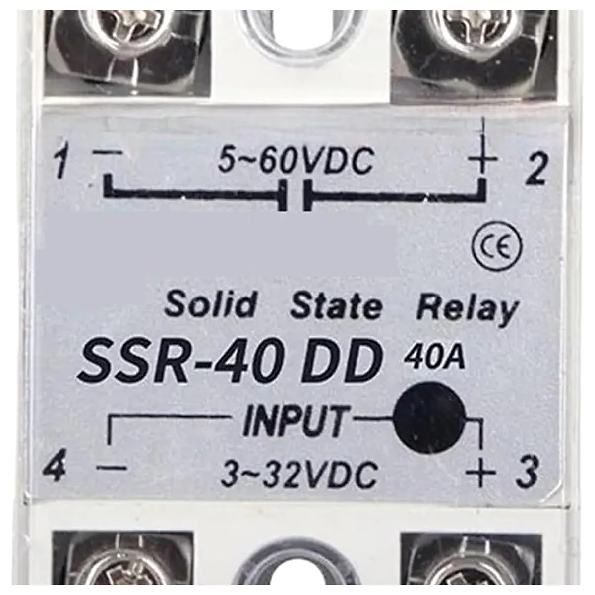10 pcs SSR 40DD Single Phase Solid State Relay 40A Control SSR40DD