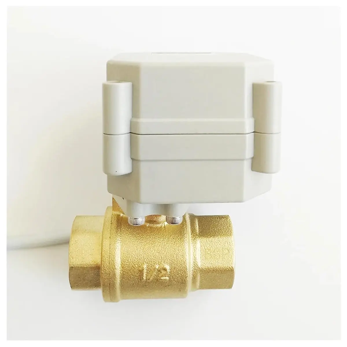 TFM15 B2 C Signal 0 5V 0 10V or 4 20mA Brass 1 2 Proportional Valve DC9 24V 2 Way DN15 for Water Modulating Control NPT, Output PWM 4mA to 20mA