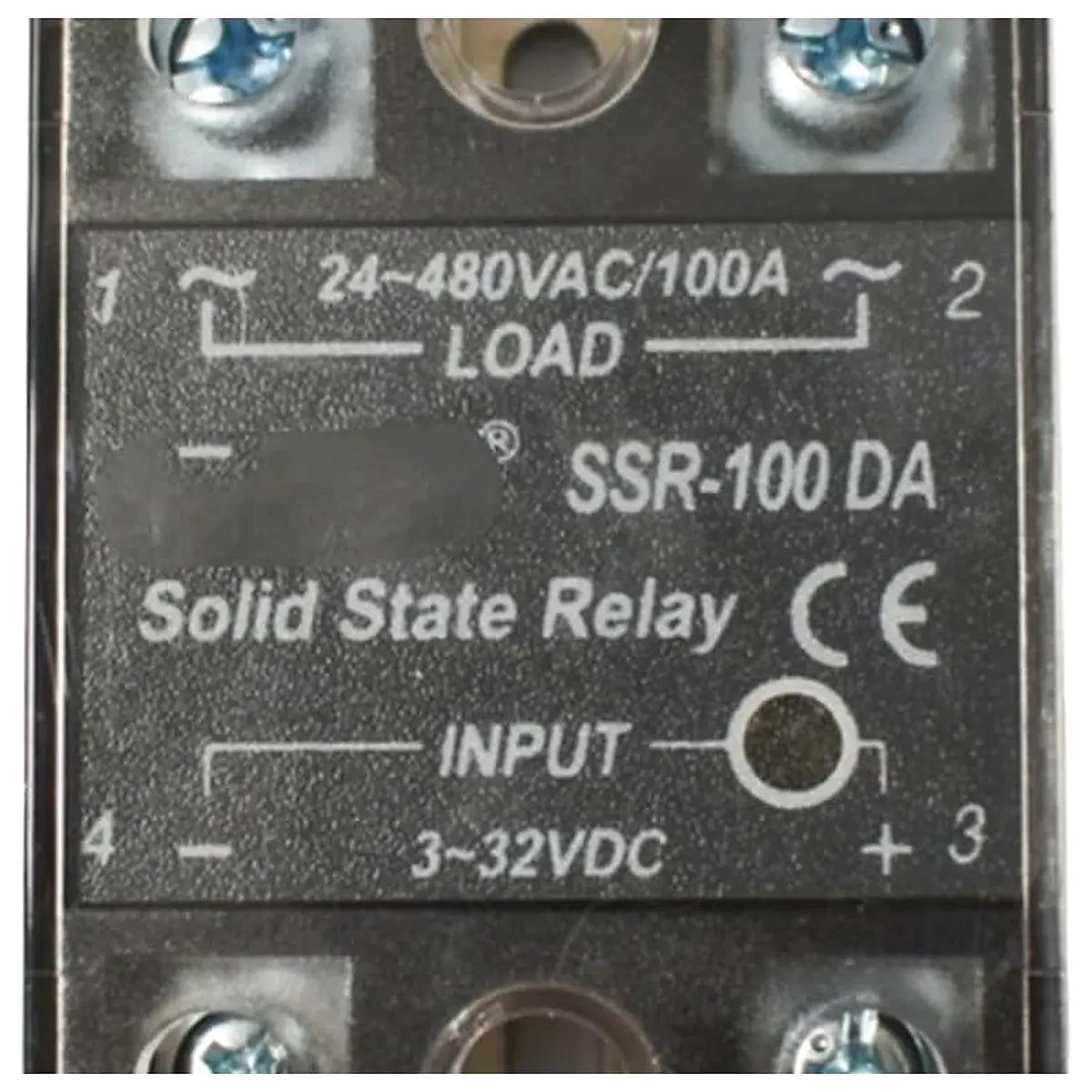 10A 25A 40A 80A 100A 120A High Power AC SSR Solid State Relay 12V Module 230V AC Load 3 32VDC Input SSR 80DA 80A