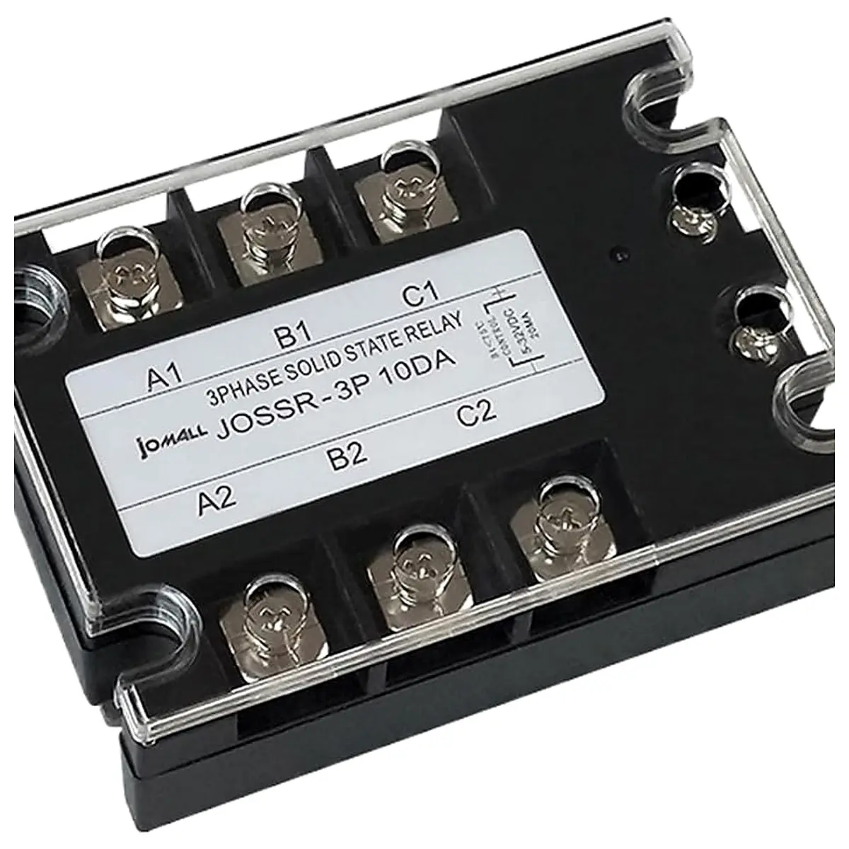 SSR 10DA 25DA 40DA 60DA DC Control AC Three Phase Solid State Relay 480VAC 3 32VDC SSR 3 10DA