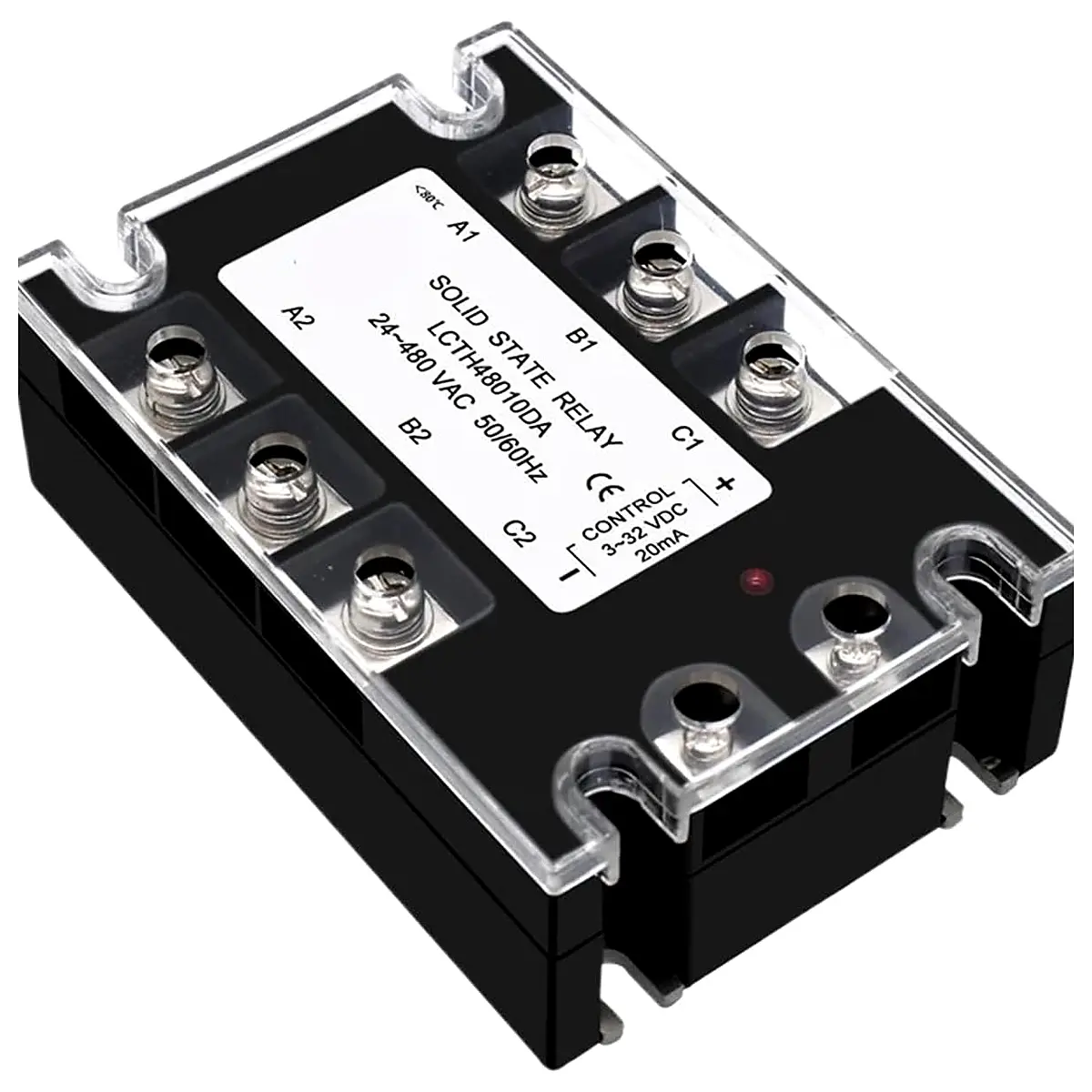 KNMRFCZDO Three Phase Solid State Relay 3 Phase 10A 25A 40A 60A 80A 100A 120A 150A 200A AC Control AC DC Control AC 25DA 380VAC 10A