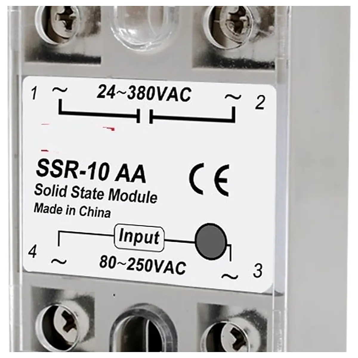 KNMRFCZDO 10PCS Solid State Relay 10A 25A 40A 50A 60A 80A 100A DC to DC AC to AC DC to AC Single Phase Relay Module 24 380VAC 10PCS SSR 60A