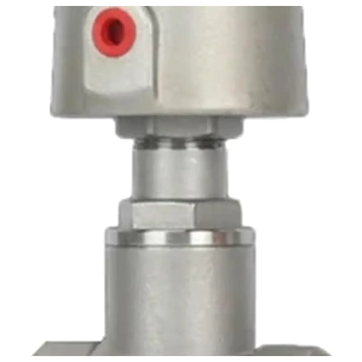 DN20 3 Way Stainless Steel Pneumatic Actuator Angle Seat Valve Pneumatic Seat Valve 16bar Normally Closed Double Acting