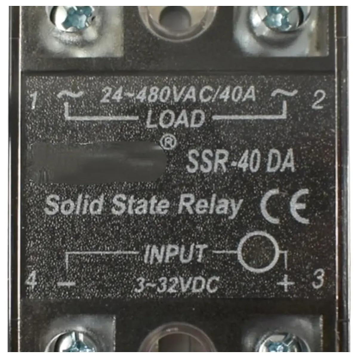 10A 25A 40A 80A 100A 120A High Power to AC SSR Solid State Relay 12V Module 230V AC Load 3 32VDC Input SSR 40DA 40A